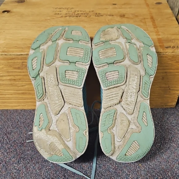 Hoka One One Teal Running Shoes - Picture 5 of 5